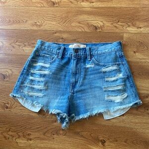 Hollister vintage shorts high rise jeans women 27